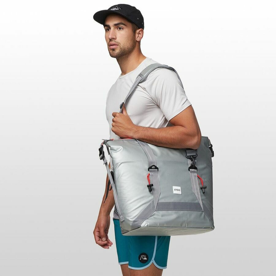 Hike & Camp * | Outlet Stoic 30-Can Heavy Duty Cooler Grey