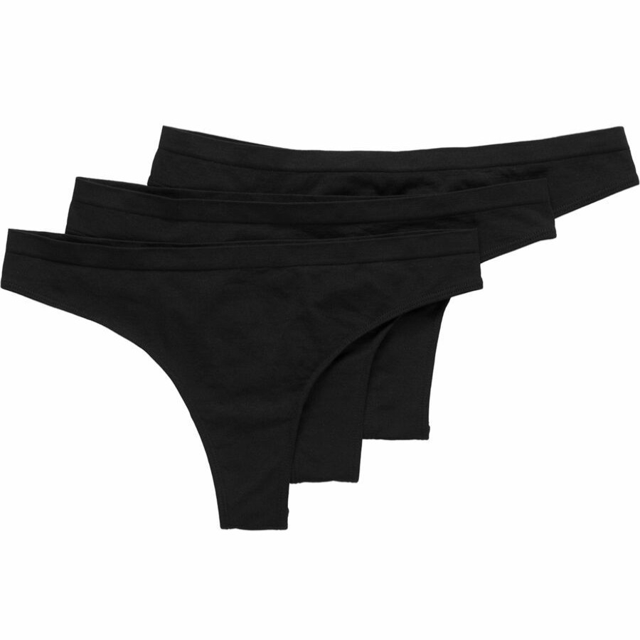 Women'S Clothing * | Outlet Stoic Performance Thong Underwear 3-Pack Women'S