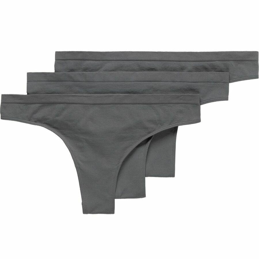 Women'S Clothing * | Outlet Stoic Performance Thong Underwear 3-Pack Women'S