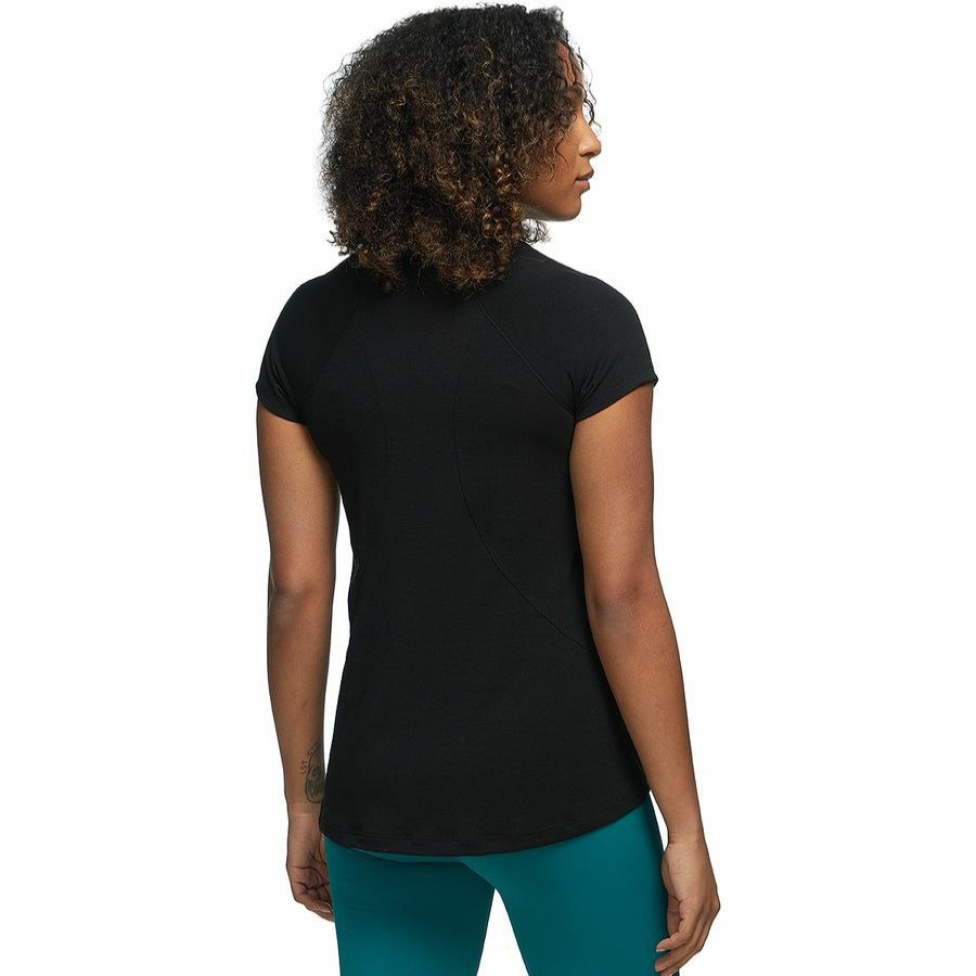 Women'S Clothing * | Outlet Stoic Runoff Hiking T-Shirt Women'S Black