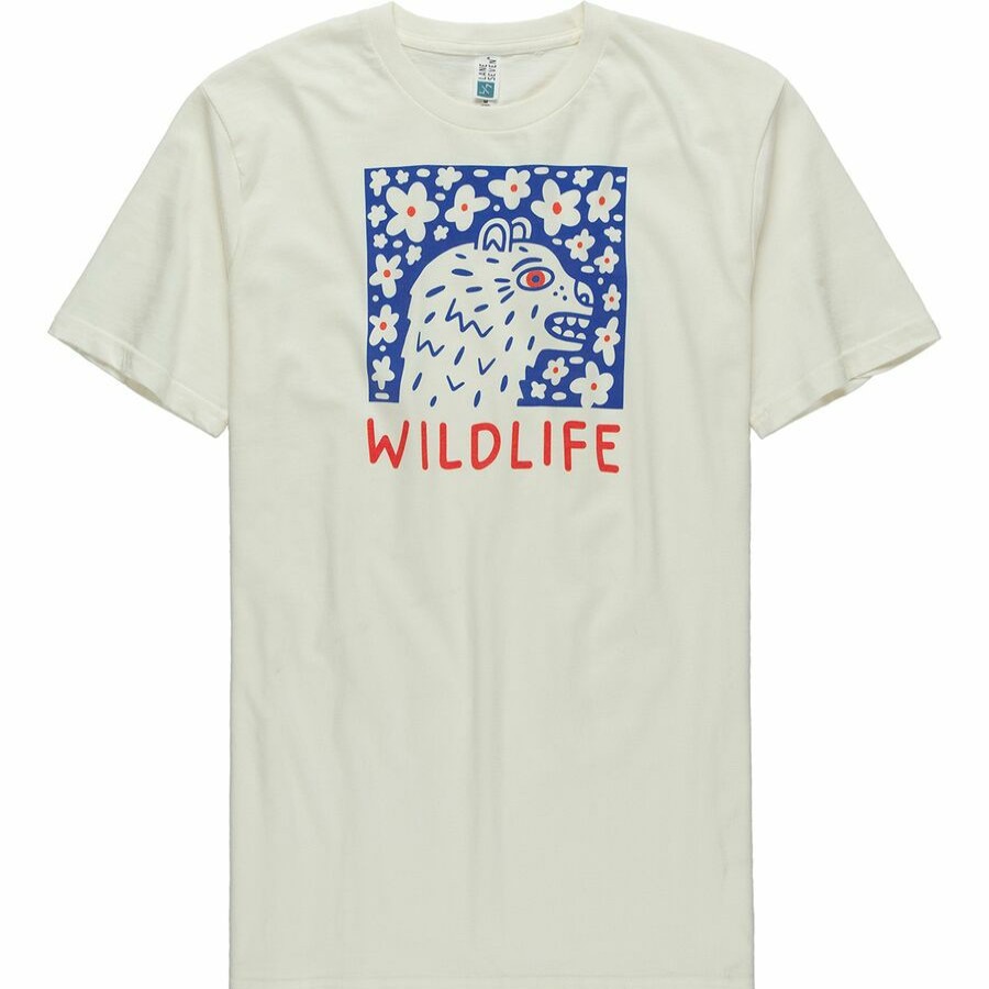 Men'S Clothing * | Outlet Stoic Wildlife Graphic T-Shirt Natural