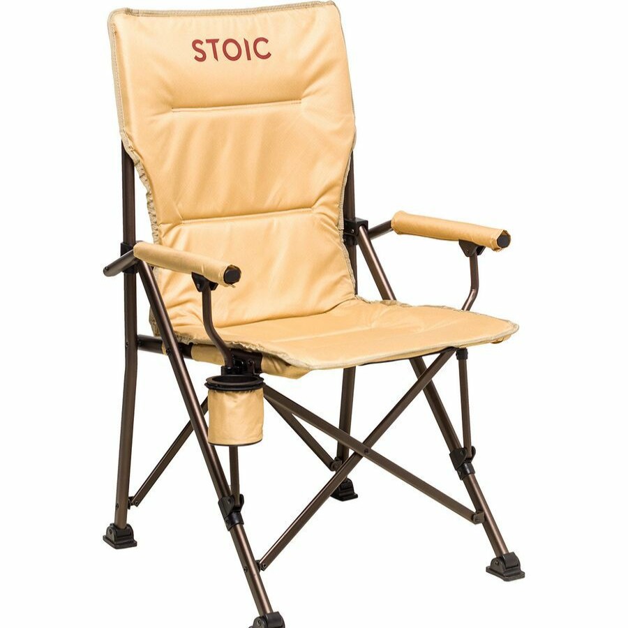 Hike & Camp * | Outlet Stoic Hard Arm Chair Brown