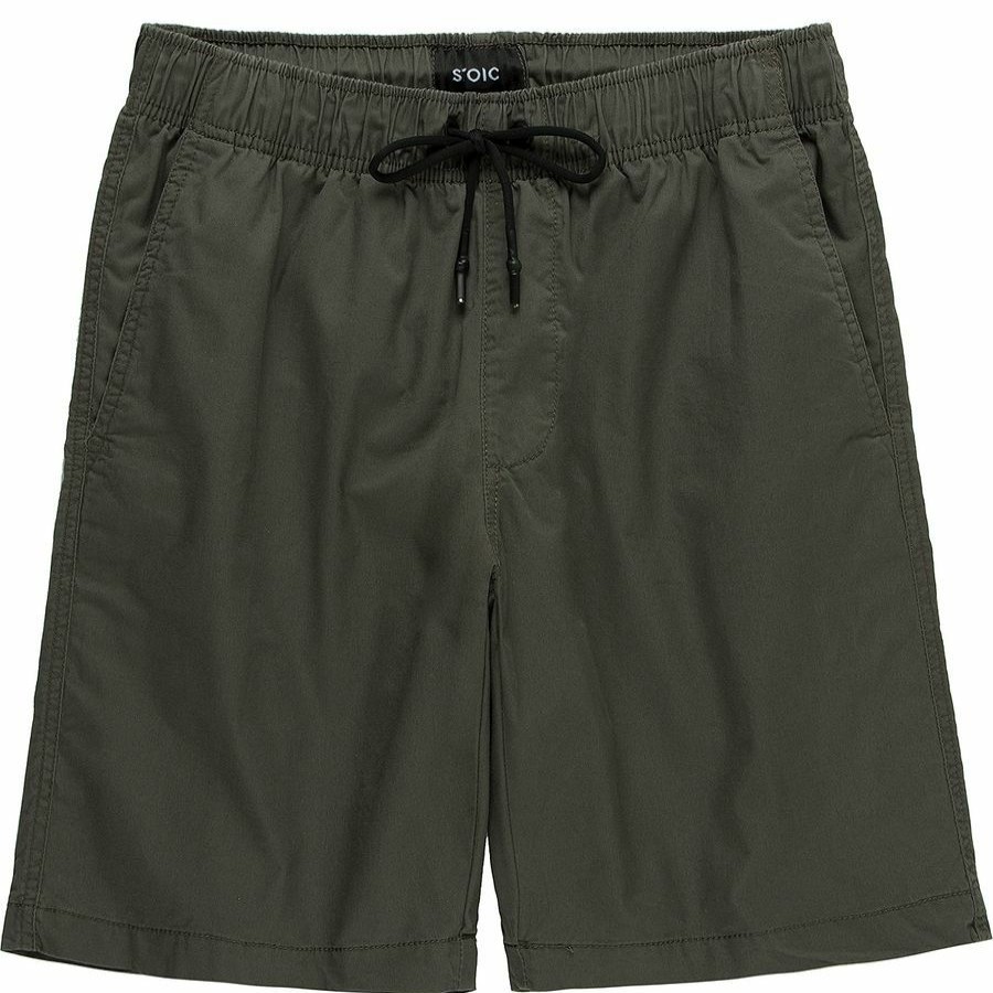 Men'S Clothing * | Outlet Stoic Cotton Twill 11In Short Men'S Dark Olive