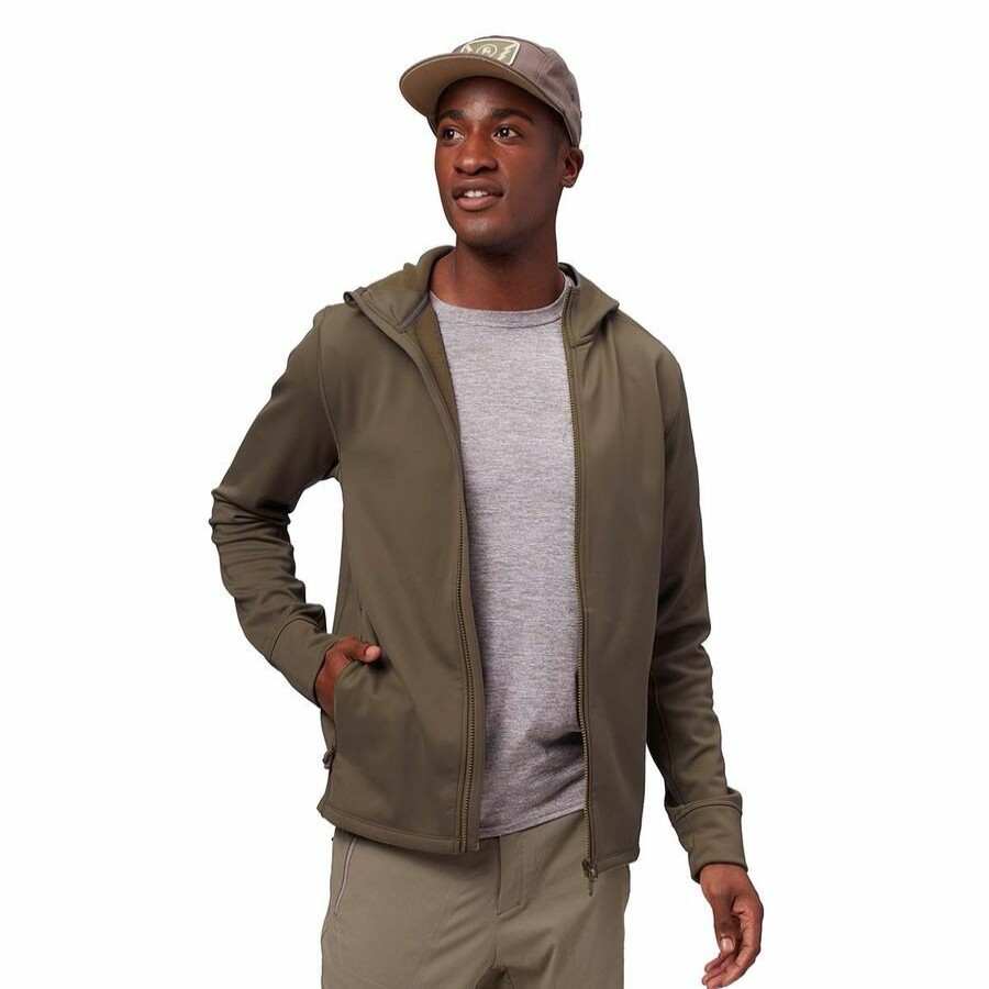 Men'S Clothing * | Outlet Stoic Tech Fleece Hooded Jacket Men'S