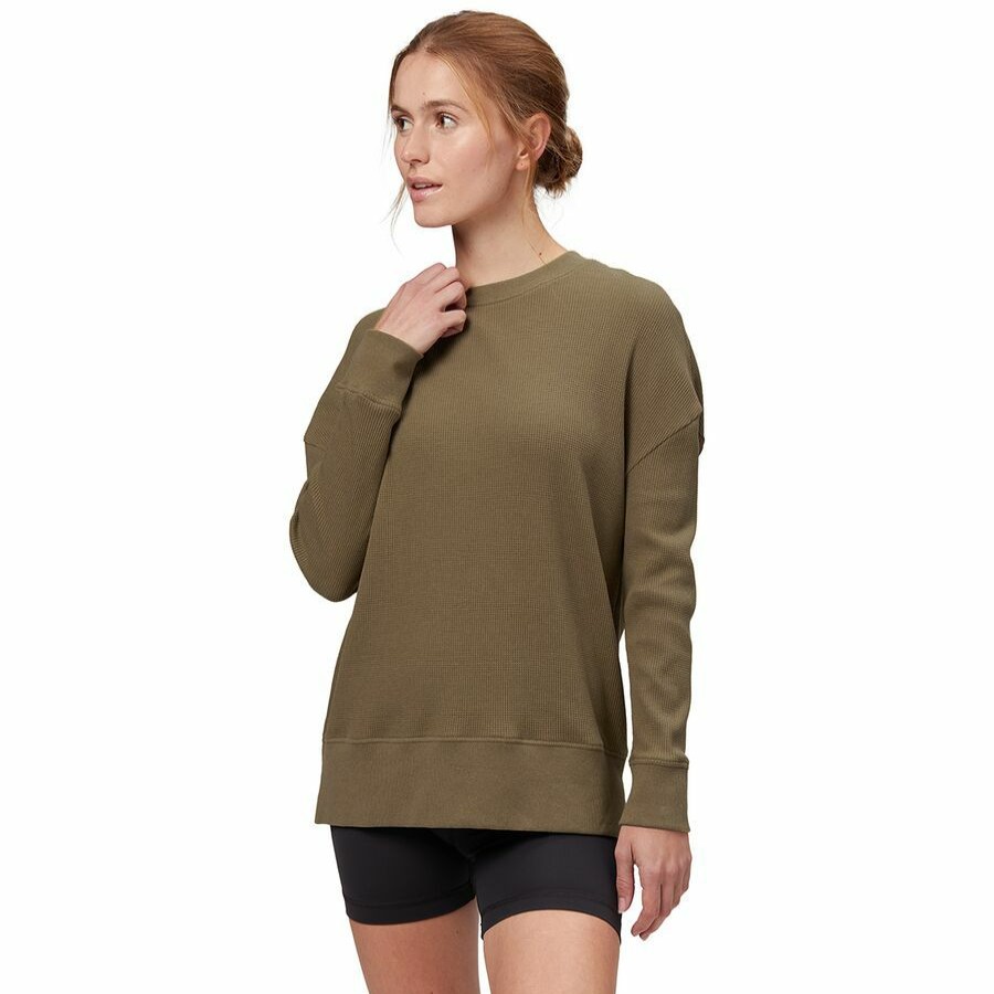 Women'S Clothing * | Outlet Stoic Long-Sleeve Waffle Knit Top Women'S