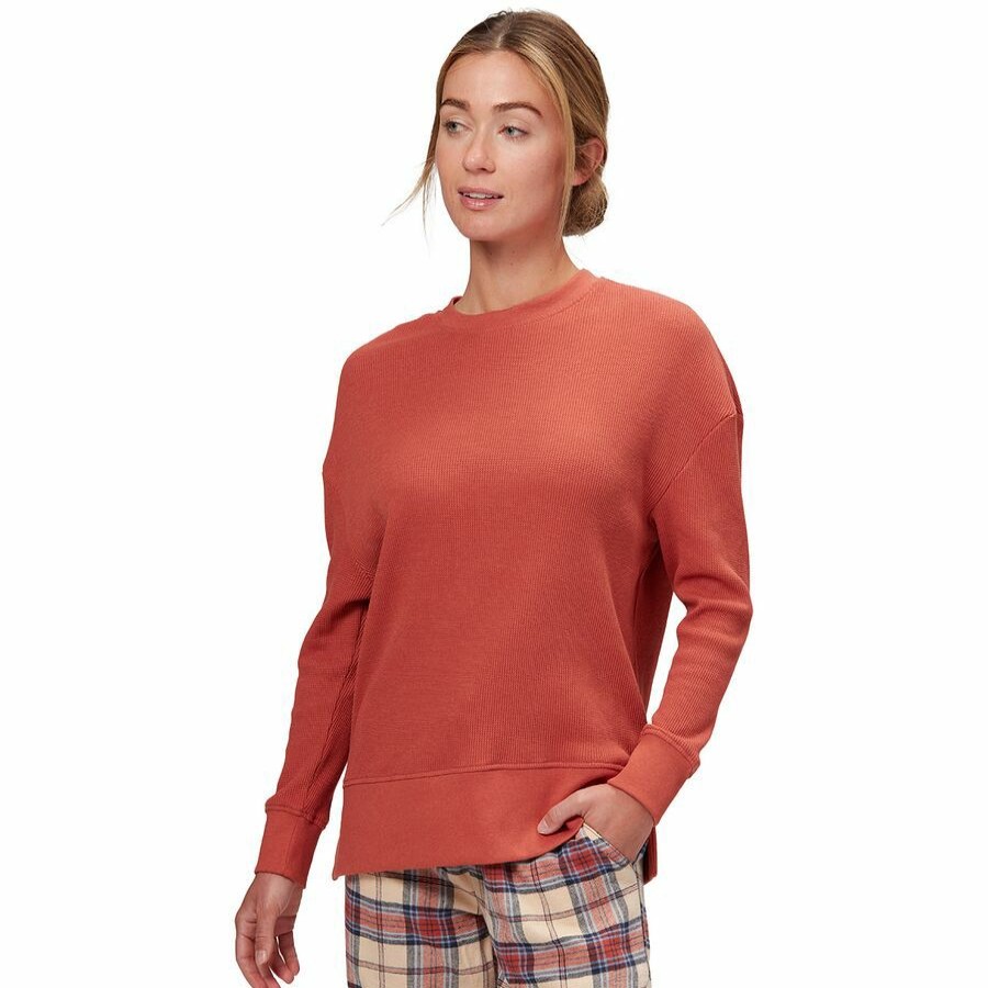 Women'S Clothing * | Outlet Stoic Long-Sleeve Waffle Knit Top Women'S