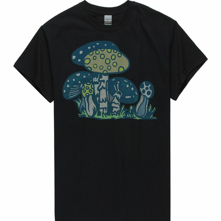 Men'S Clothing * | Outlet Stoic Foliage Graphic T-Shirt Black