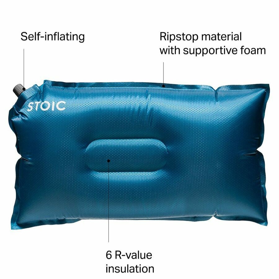 Hike & Camp * | Outlet Stoic Groundwork Pillow Blue