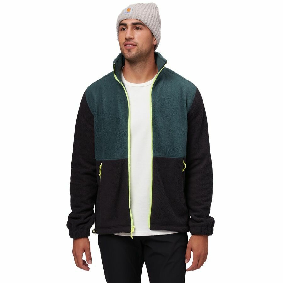 Men'S Clothing * | Outlet Stoic Sherpa Full-Zip Jacket Men'S