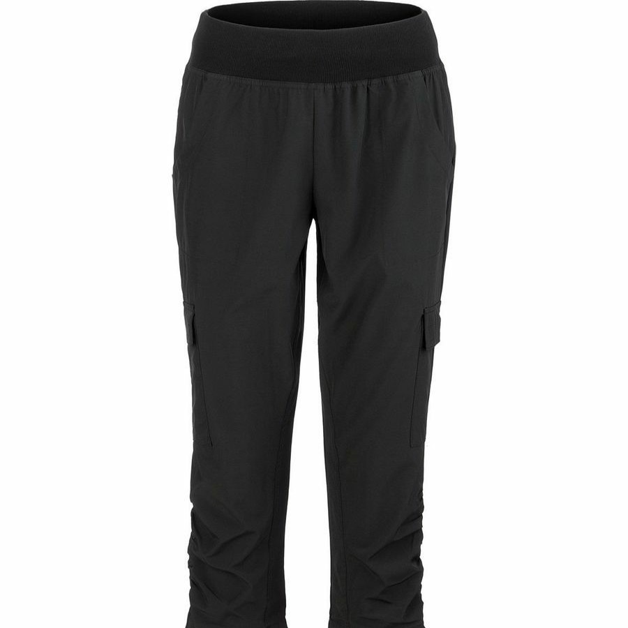 Women'S Clothing * | Outlet Stoic Cargo Tech Capri Women'S Black