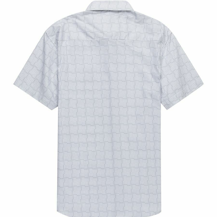 Men'S Clothing * | Outlet Stoic Digi Button-Up Men'S Gray