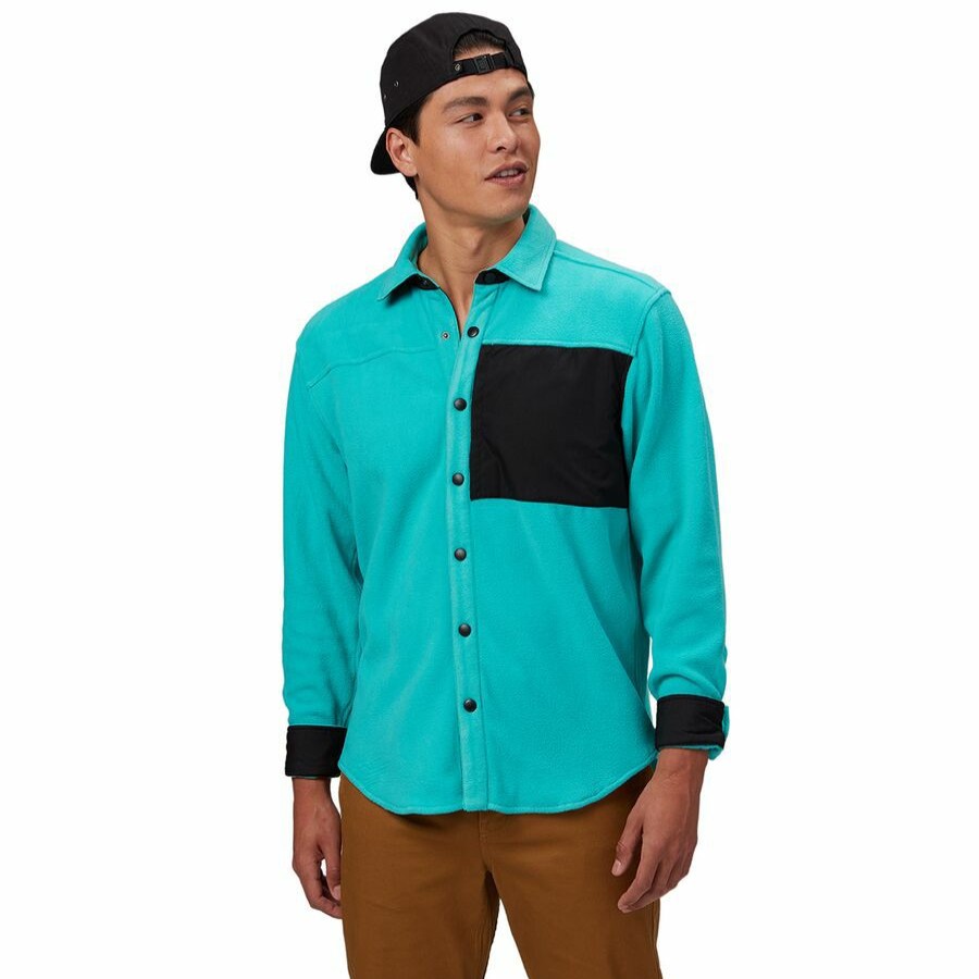 Men'S Clothing * | Outlet Stoic Snap Front Fleece Shirt Men'S