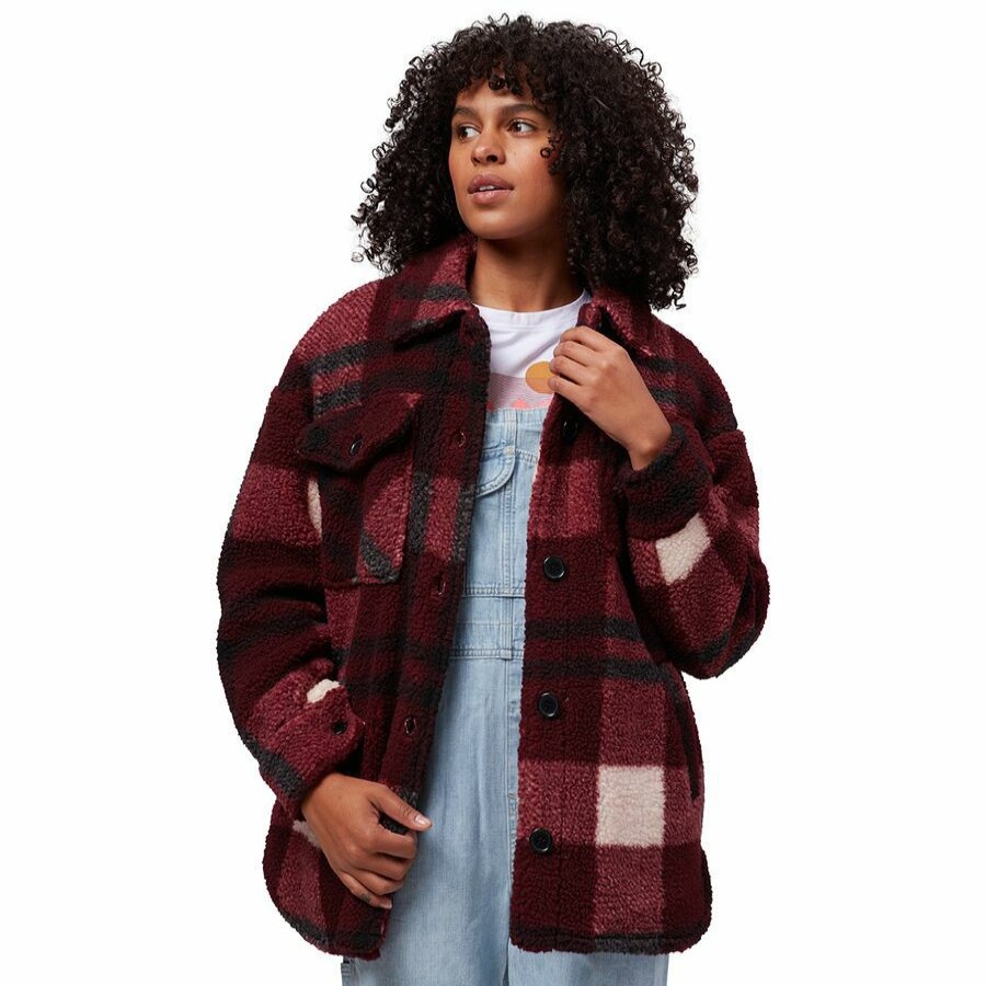 Women'S Clothing * | Outlet Stoic Oversized Shirt Jacket Women'S