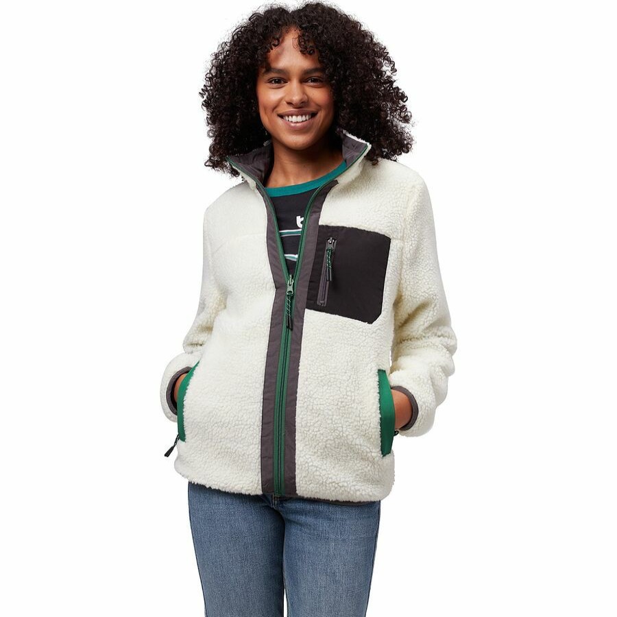 Women'S Clothing * | Outlet Stoic Reversible Mixed Media Sherpa Jacket Women'S