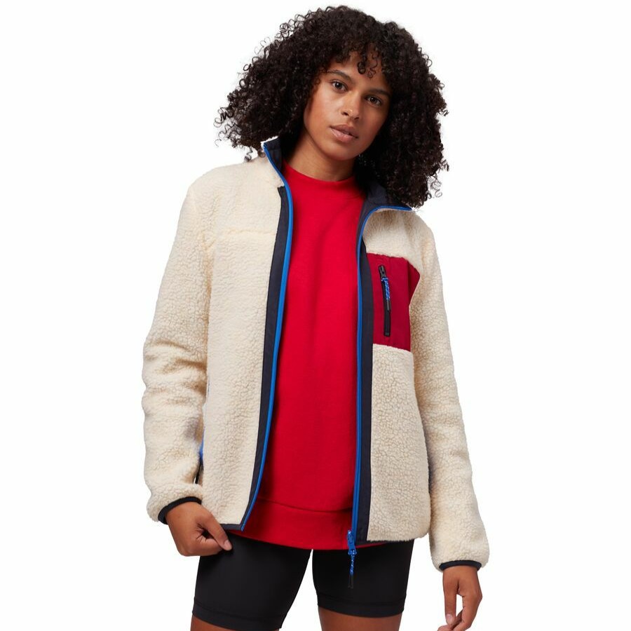 Women'S Clothing * | Outlet Stoic Reversible Mixed Media Sherpa Jacket Women'S