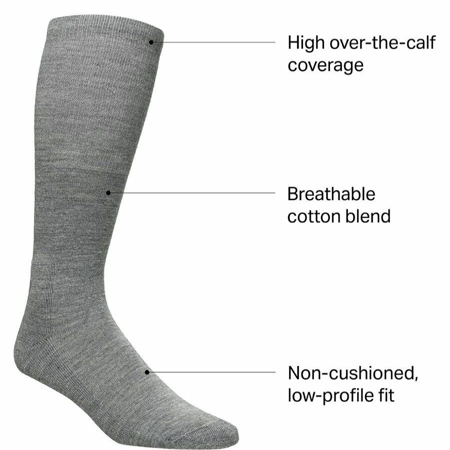 Accessories * | Outlet Stoic Ski Sock Men'S Gray