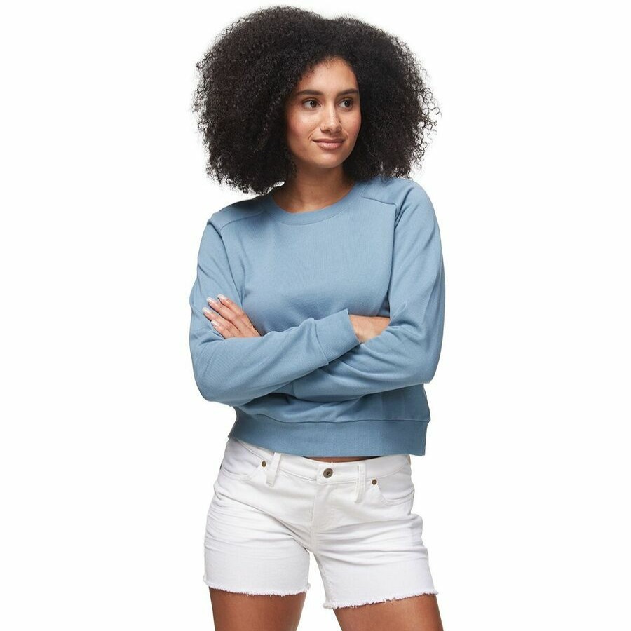 Women'S Clothing * | Outlet Stoic Brushed Terry Crew Top Women'S