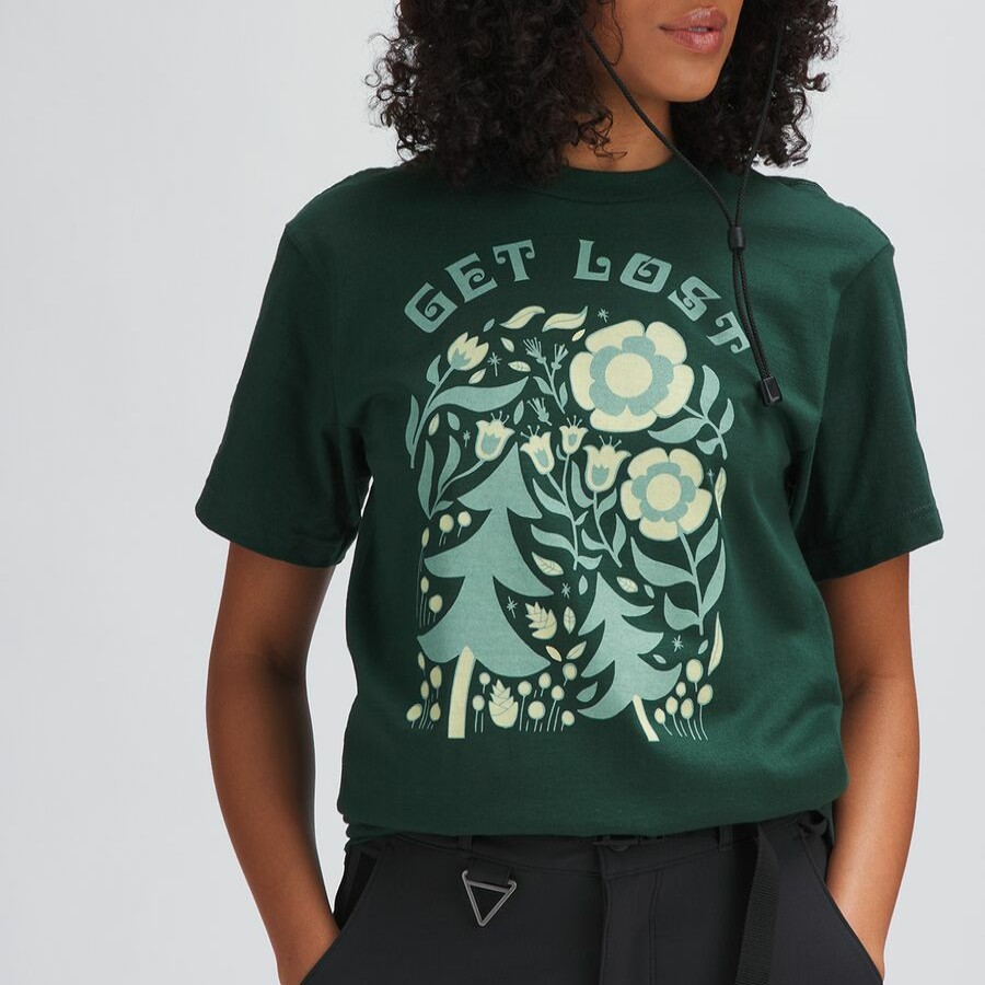 Men'S Clothing * | Outlet Stoic Get Lost Graphic T-Shirt Forest