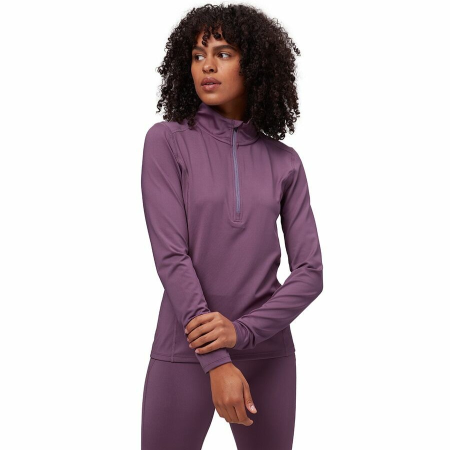 Women'S Clothing * | Outlet Stoic Midweight 1/4 Zip Baselayer Top Women'S