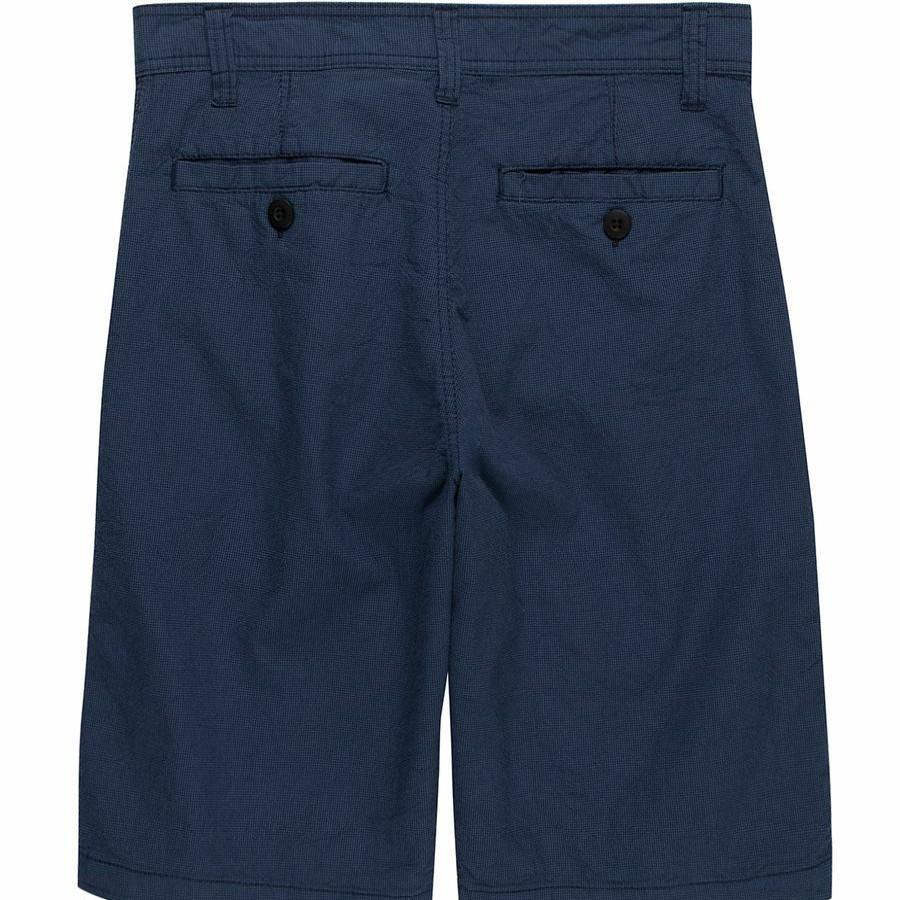 Men'S Clothing * | Outlet Stoic Mini Check 11In Short Men'S Indigo