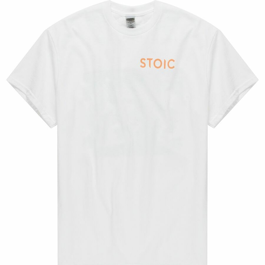 Men'S Clothing * | Outlet Stoic Mountain Magic Graphic T-Shirt White