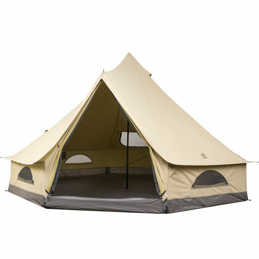 Hike & Camp * | Outlet Stoic Bell Tent: 6-Person 3-Season Ecru