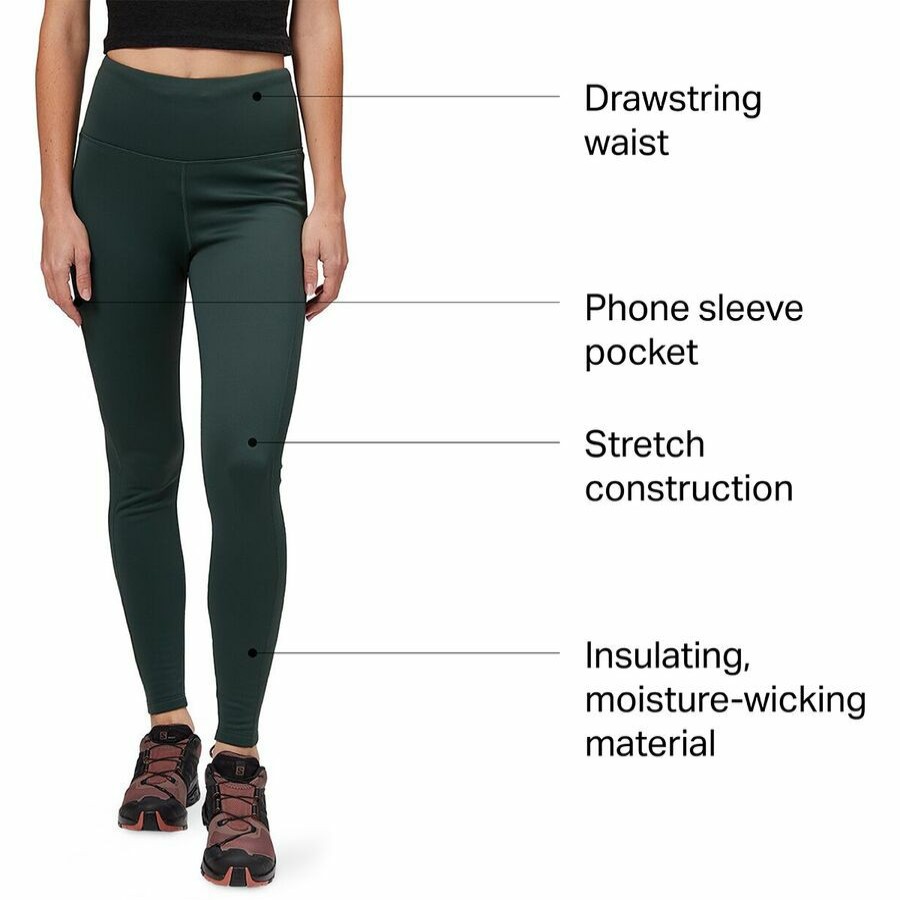 Women'S Clothing * | Outlet Stoic Tech Fleece Legging Women'S Darkest Spruce