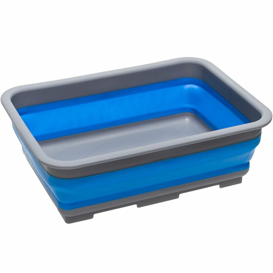 Hike & Camp * | Outlet Stoic Collapsible Washing Basin Blue