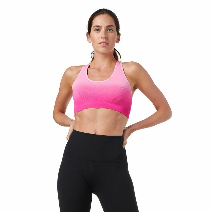 Women'S Clothing * | Outlet Stoic Seamless Texture Sports Bra 2-Pack Women'S Bk Pack