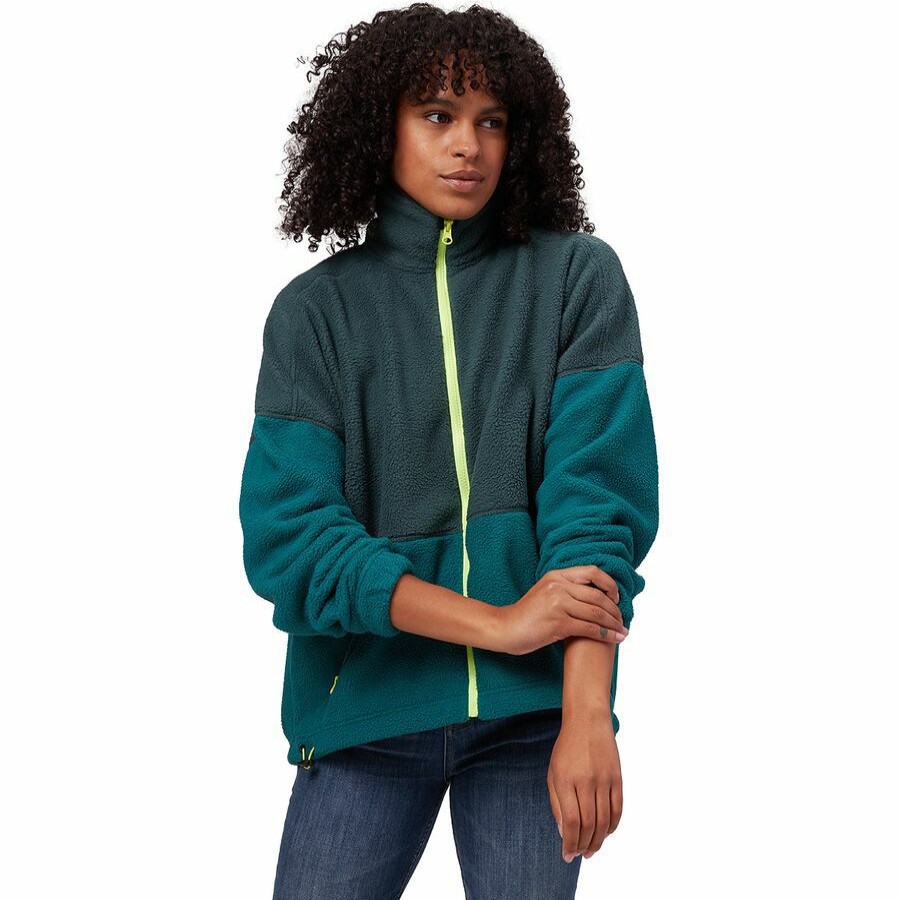 Women'S Clothing * | Outlet Stoic Sherpa Full-Zip Jacket Women'S