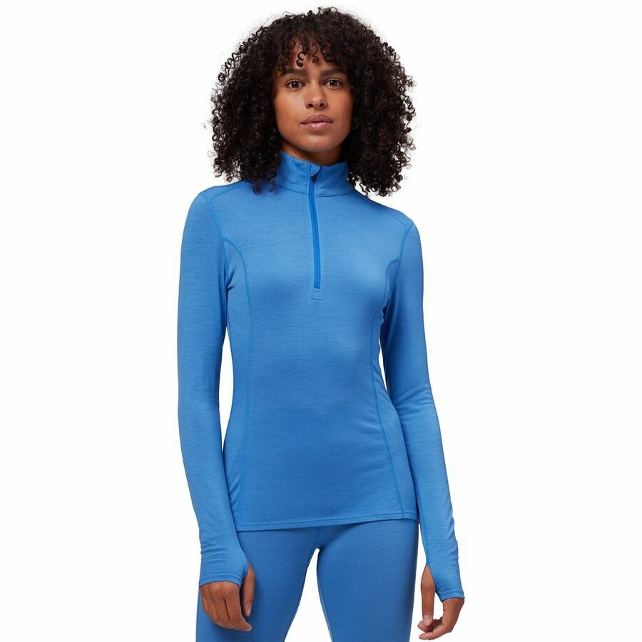 Women'S Clothing * | Outlet Stoic Merino Blend 1/4 Zip Baselayer Top Women'S