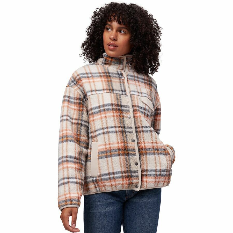 Women'S Clothing * | Outlet Stoic Sherpa Fleece Jacket Women'S